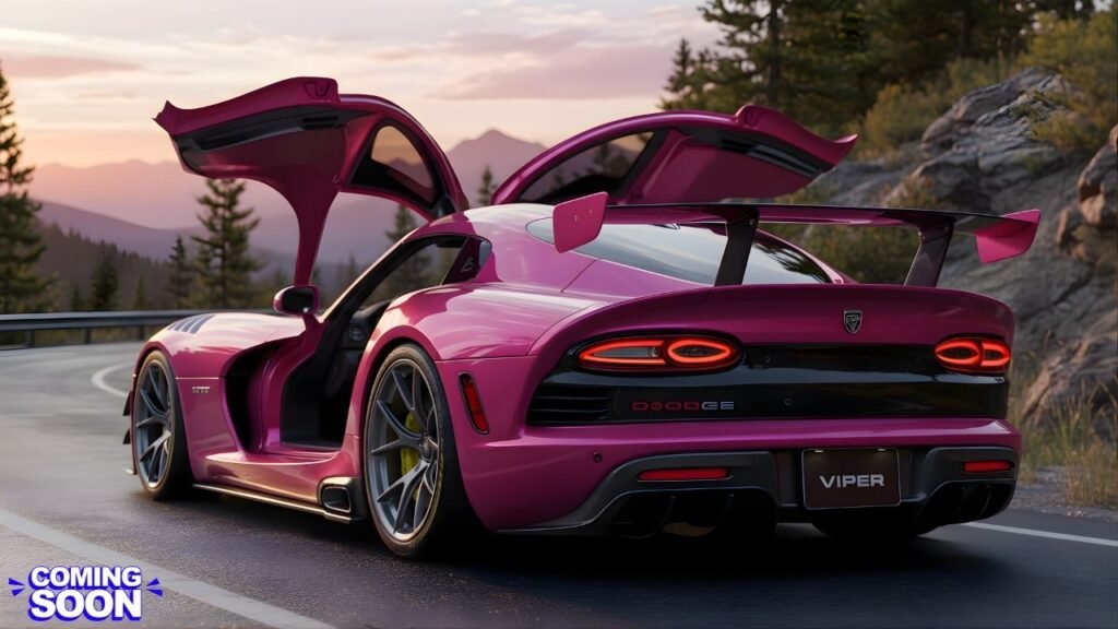 Dodge Viper New 2026 Launch