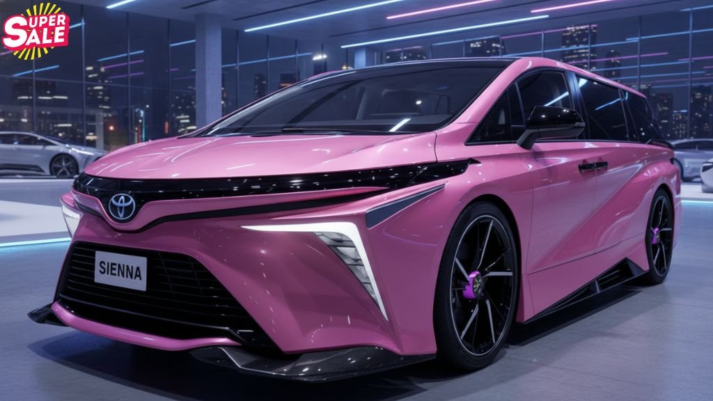 New Toyota Sienna Hybrid 2026 Launch